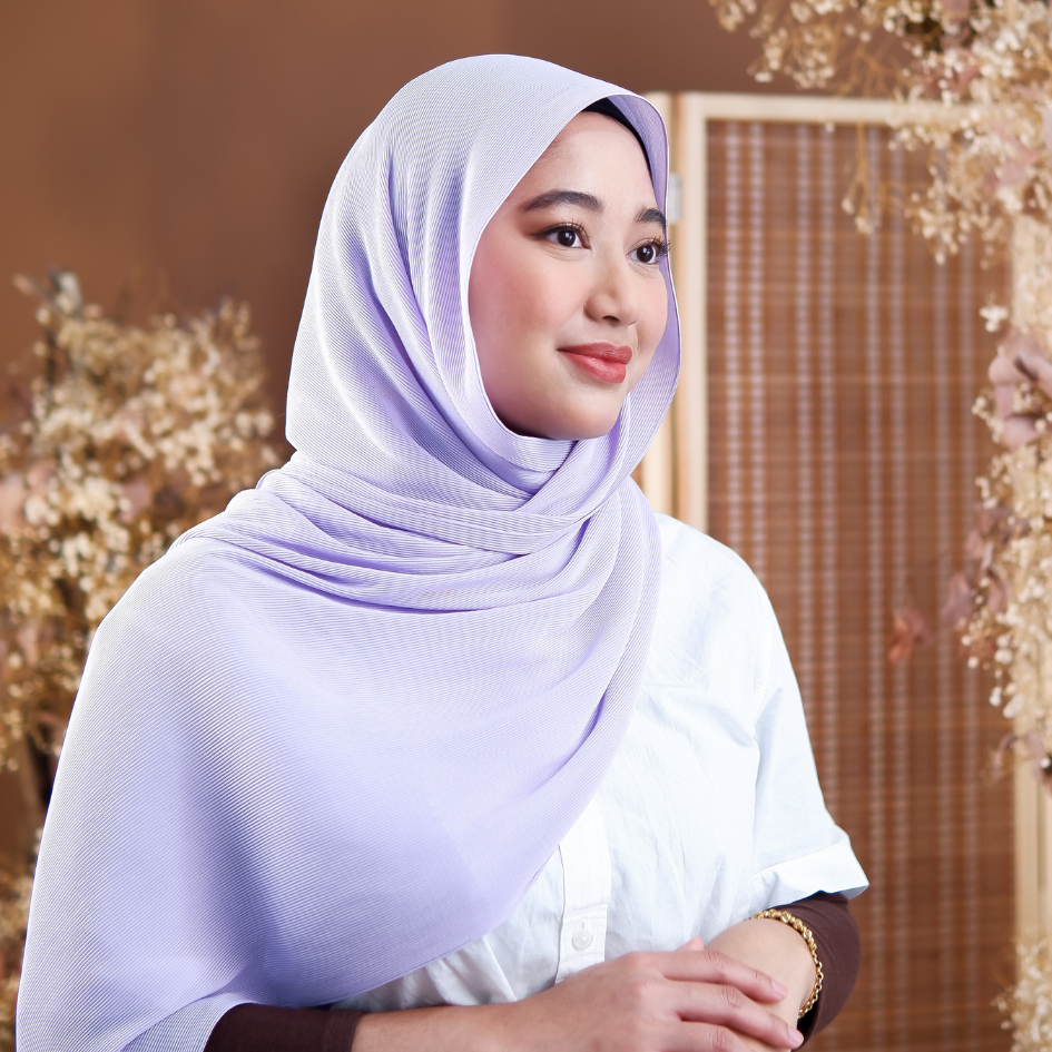 Pleated Series in Lilac
